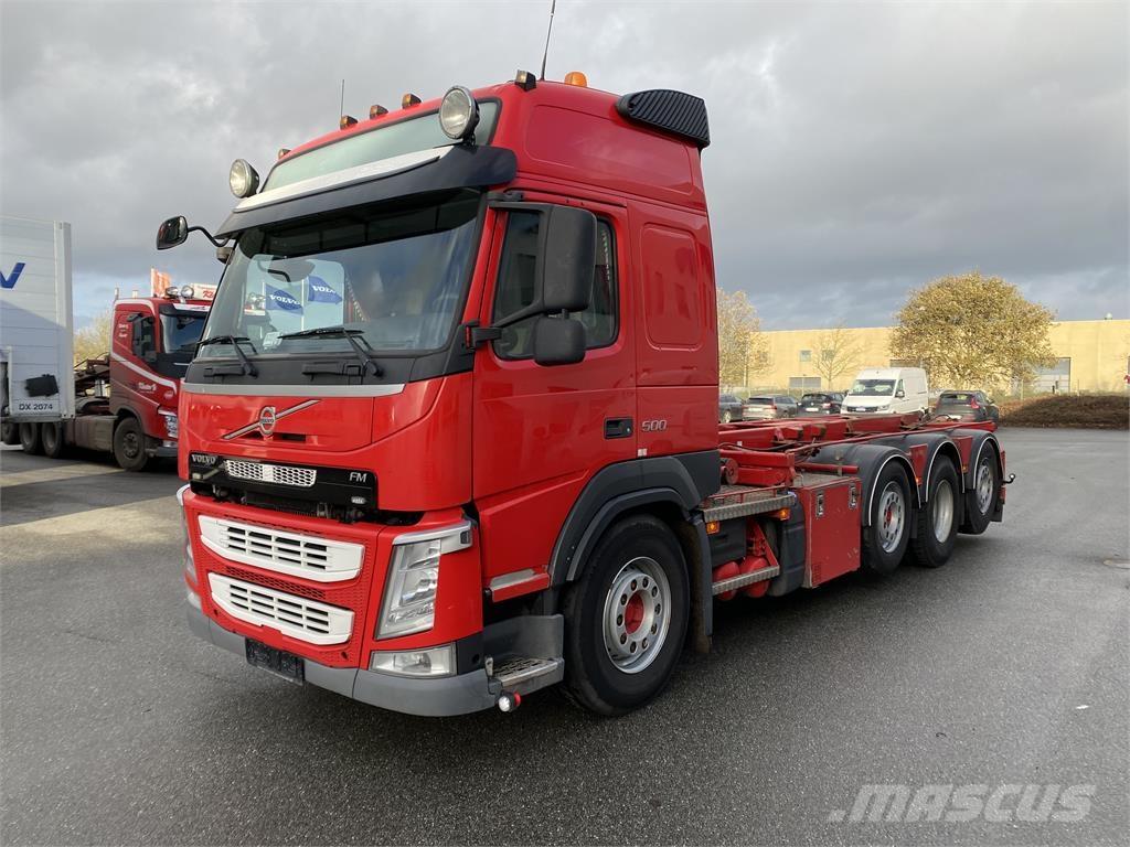 Volvo FM500 Containertrucks met kabelsysteem