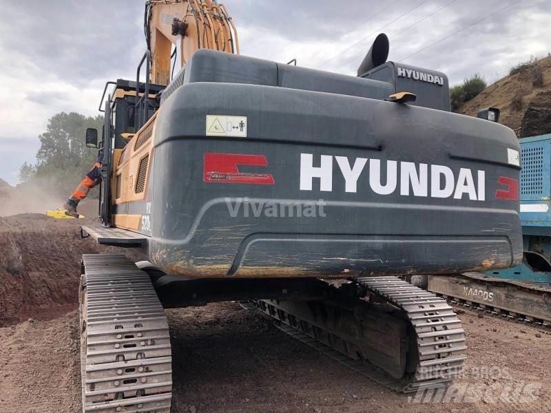 Hyundai HX520L Rupsgraafmachines