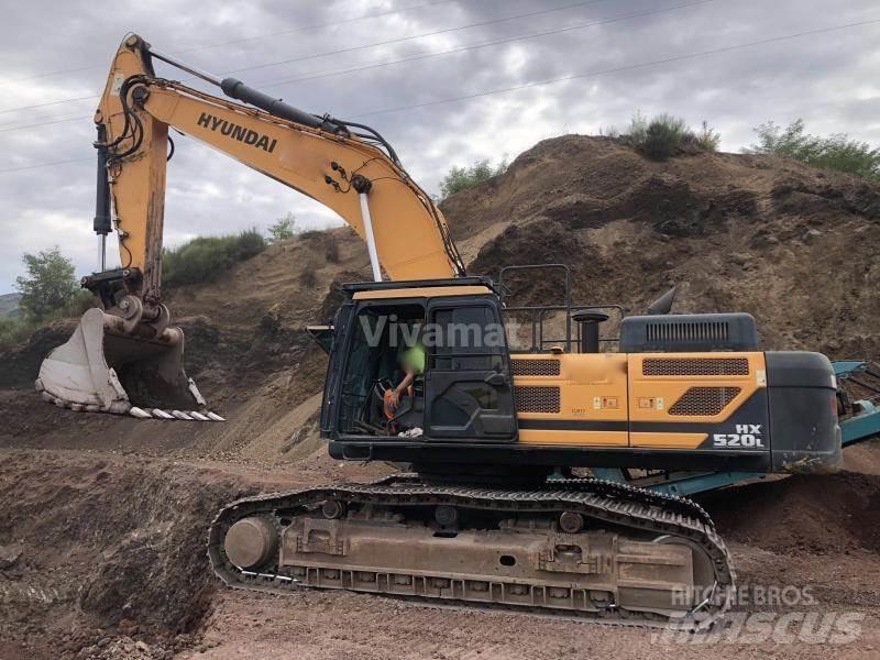 Hyundai HX520L Rupsgraafmachines
