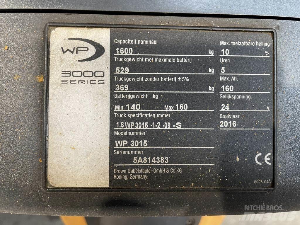 Crown WP3015 Stapelaar meeloop