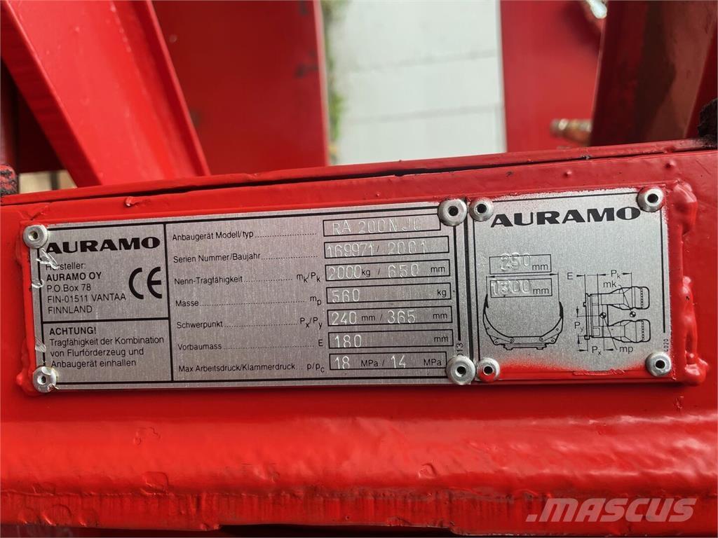Auramo RA200NJG Laden en Lossen - overige