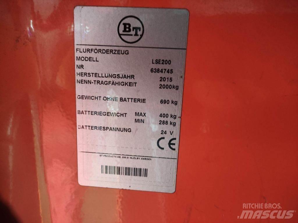 BT LSE200 Electro-pallettrucks