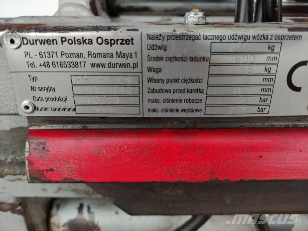 Durwen DPK30CS Laden en Lossen - overige