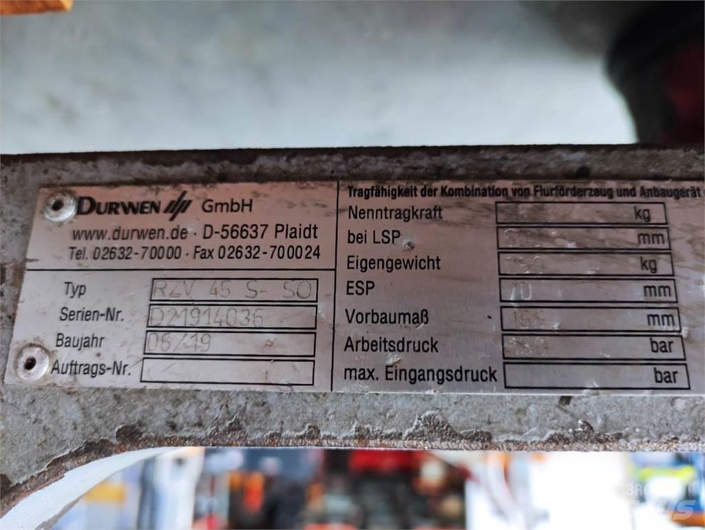 Durwen RZV45S-S0 Laden en Lossen - overige
