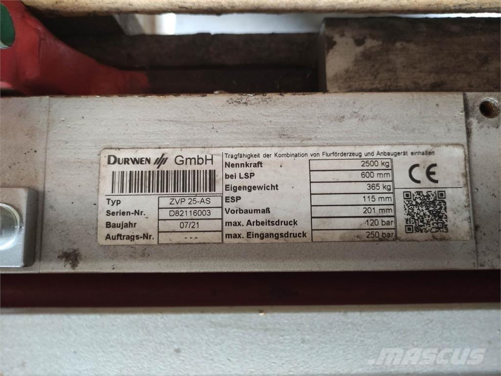 Durwen ZVP25-AS Balenklemmen