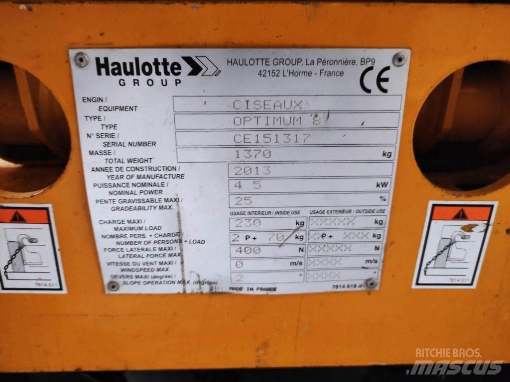 Haulotte OPTIMMM8 Schaarhoogwerkers