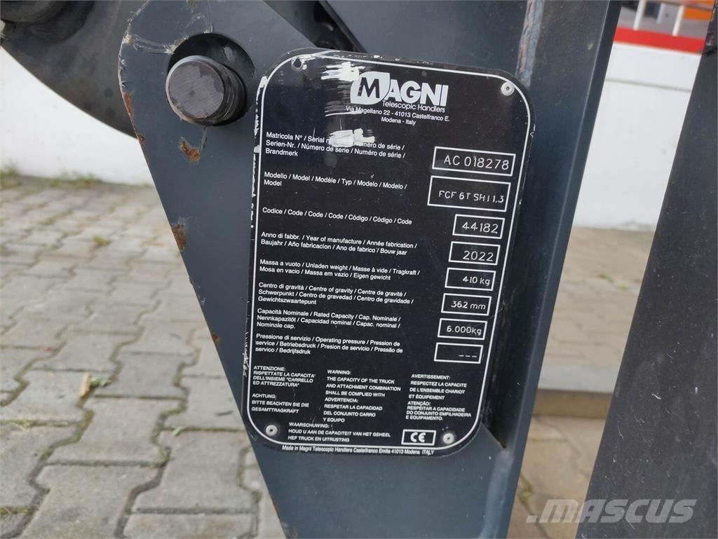 Magni FCF6TSHI 1.3 Laden en Lossen - overige