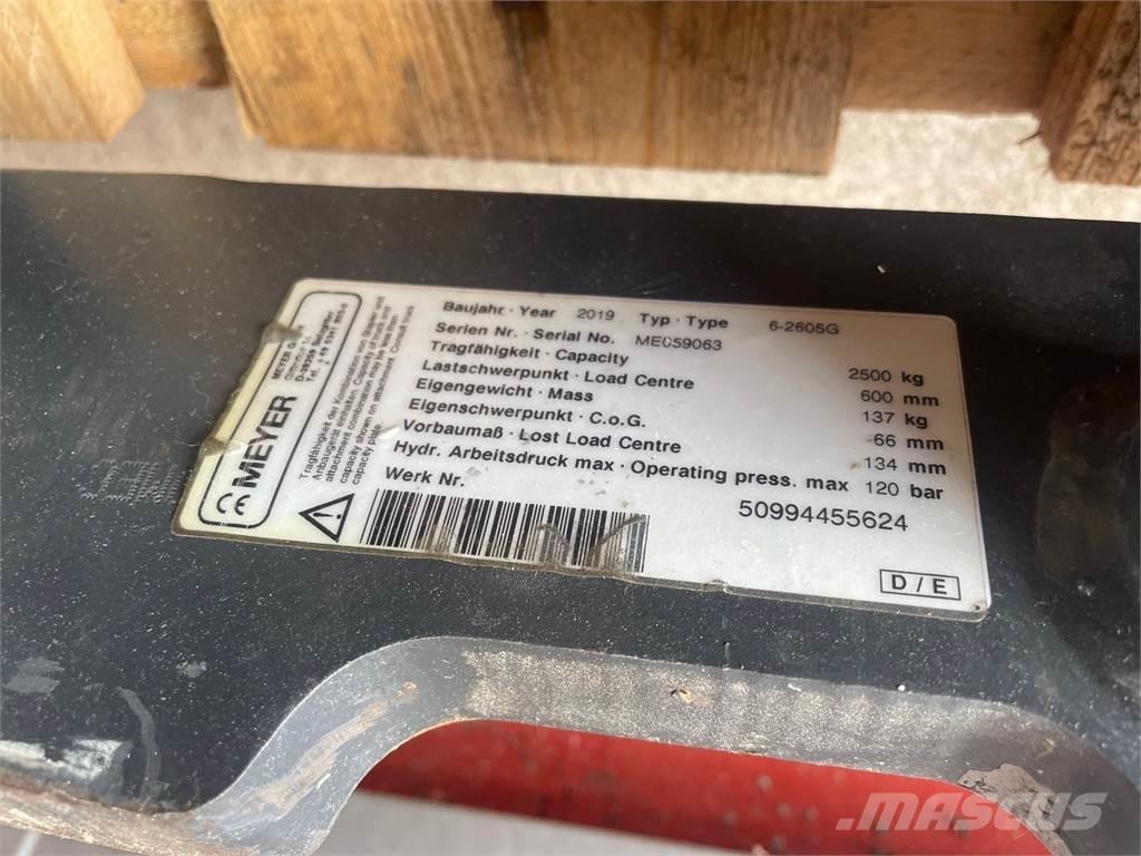 Meyer 6-2605G Laden en Lossen - overige