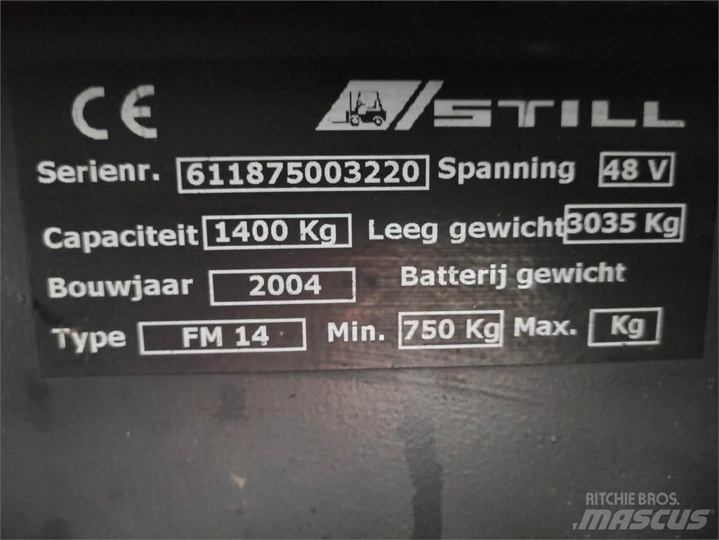 Still FM14 Reachtruck voor hoog niveau