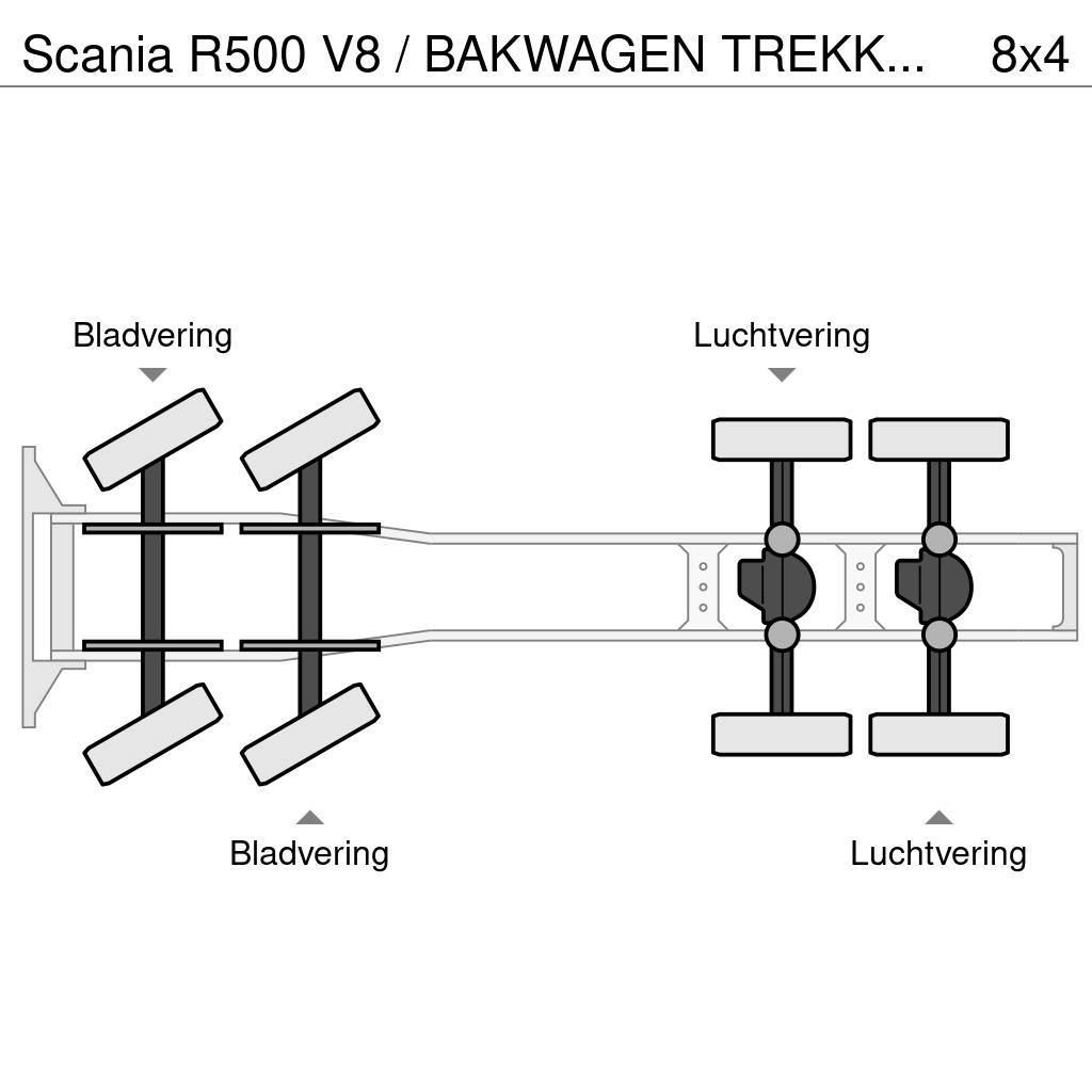 Scania R500 V8 / BAKWAGEN TREKKER COMBI / PALFINGER PK 53 Trekkers