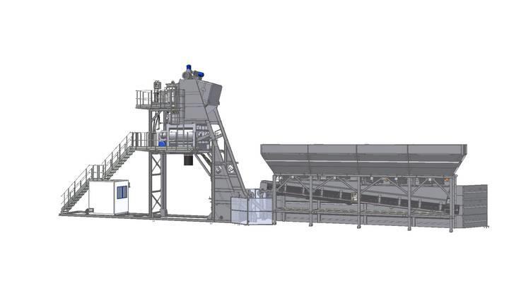 Frumecar EMA - mobiele betoncentrale 30 - 100 m³/uur Menginstallaties