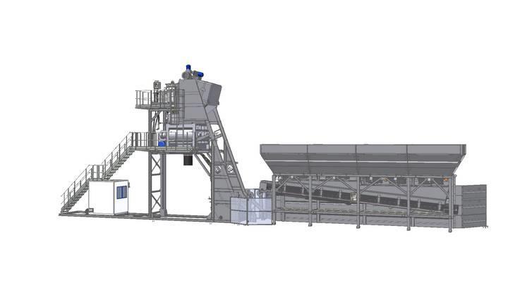 Frumecar EMA - mobiele betoncentrale 30 - 100 m³/uur Concrete Batching Plants