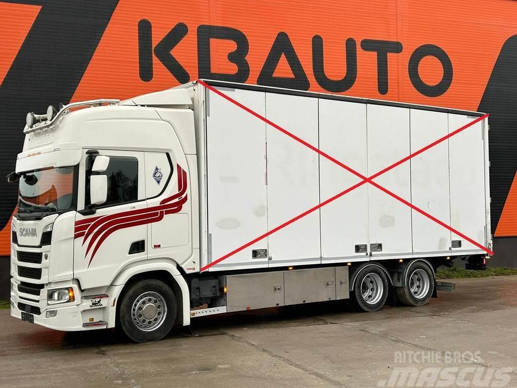 Scania R 500 6x2 SOLD AS CHASSIS ! / RETARDER / CHASSIS L Chassis met cabine