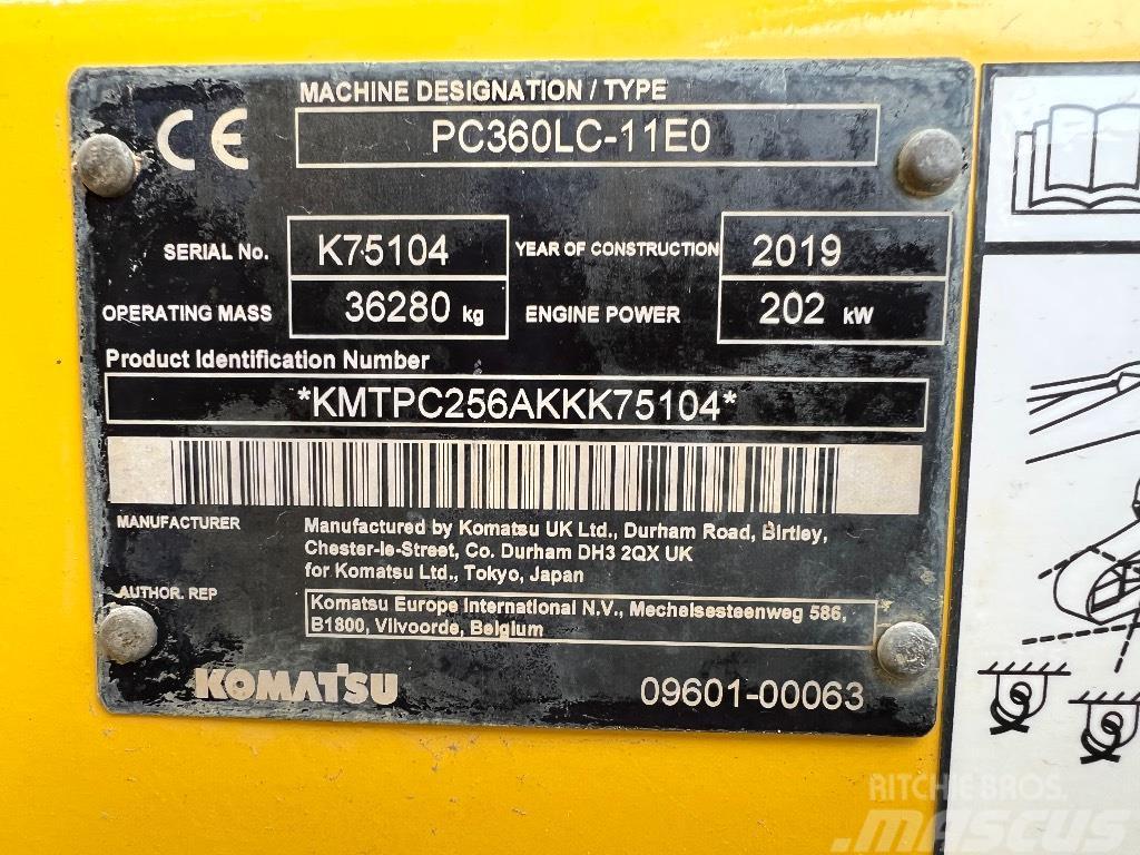 Komatsu PC360 LC-11E0 Rupsgraafmachines