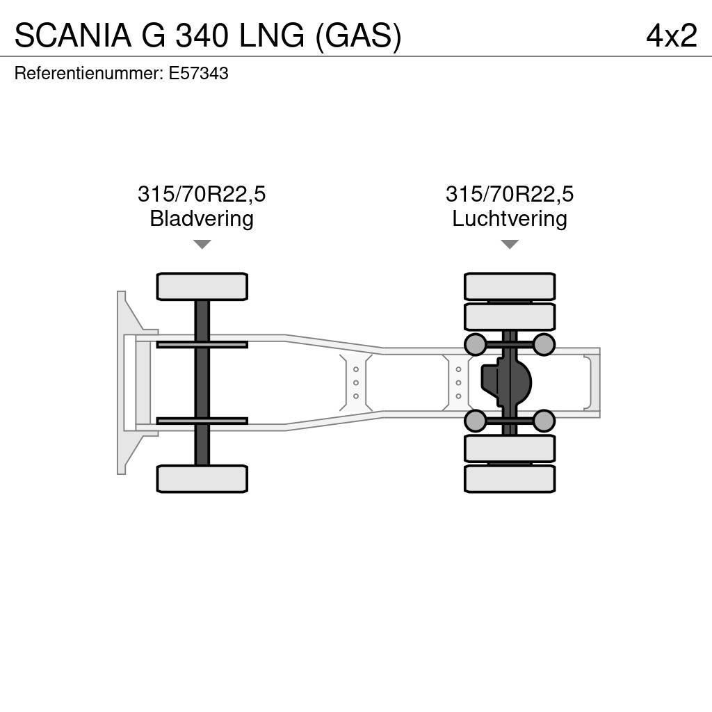 Scania G 340 LNG (GAS) Tractor Units