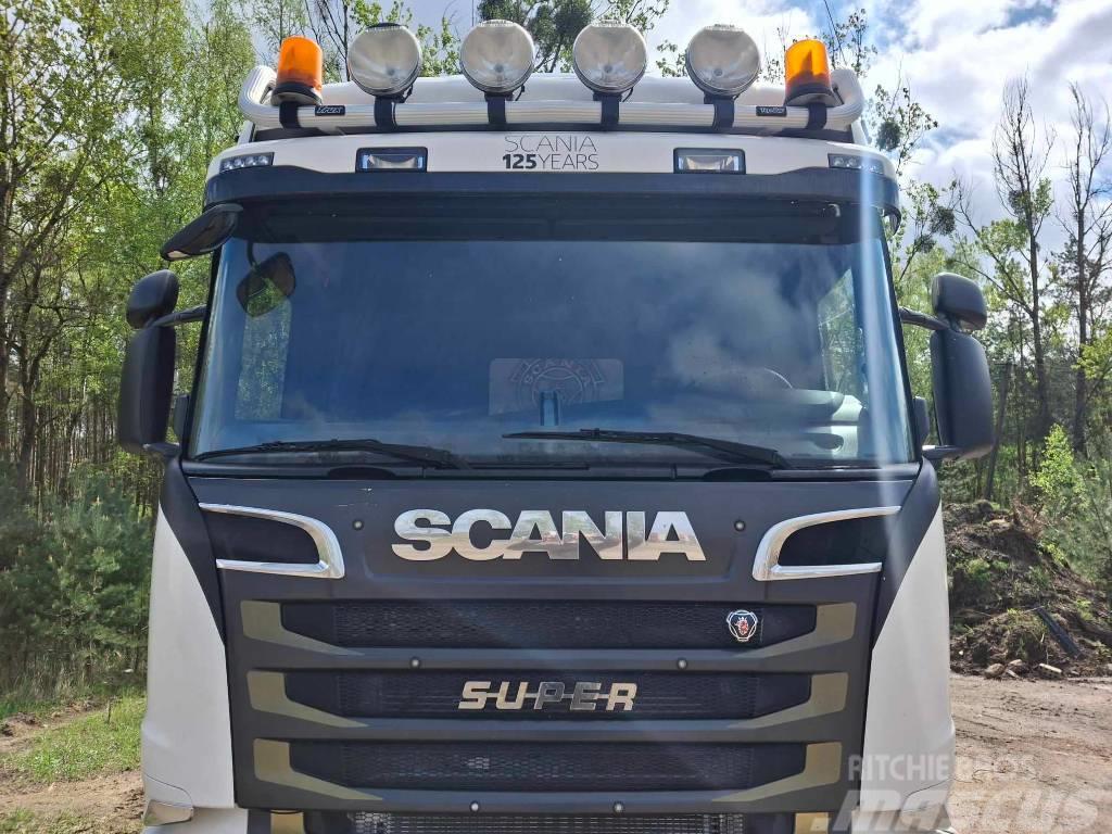 Scania R 580 Hout-Bakwagens