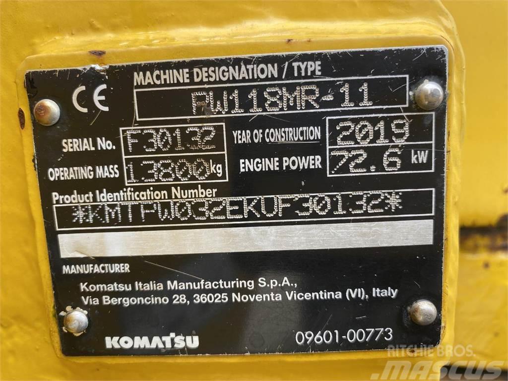 Komatsu PW118MR-11 Wielgraafmachines