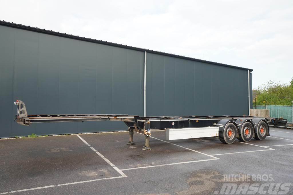 LAG 3 AXLE CONTAINER TRANSPORT TRAILER Containerframe semi-trailers