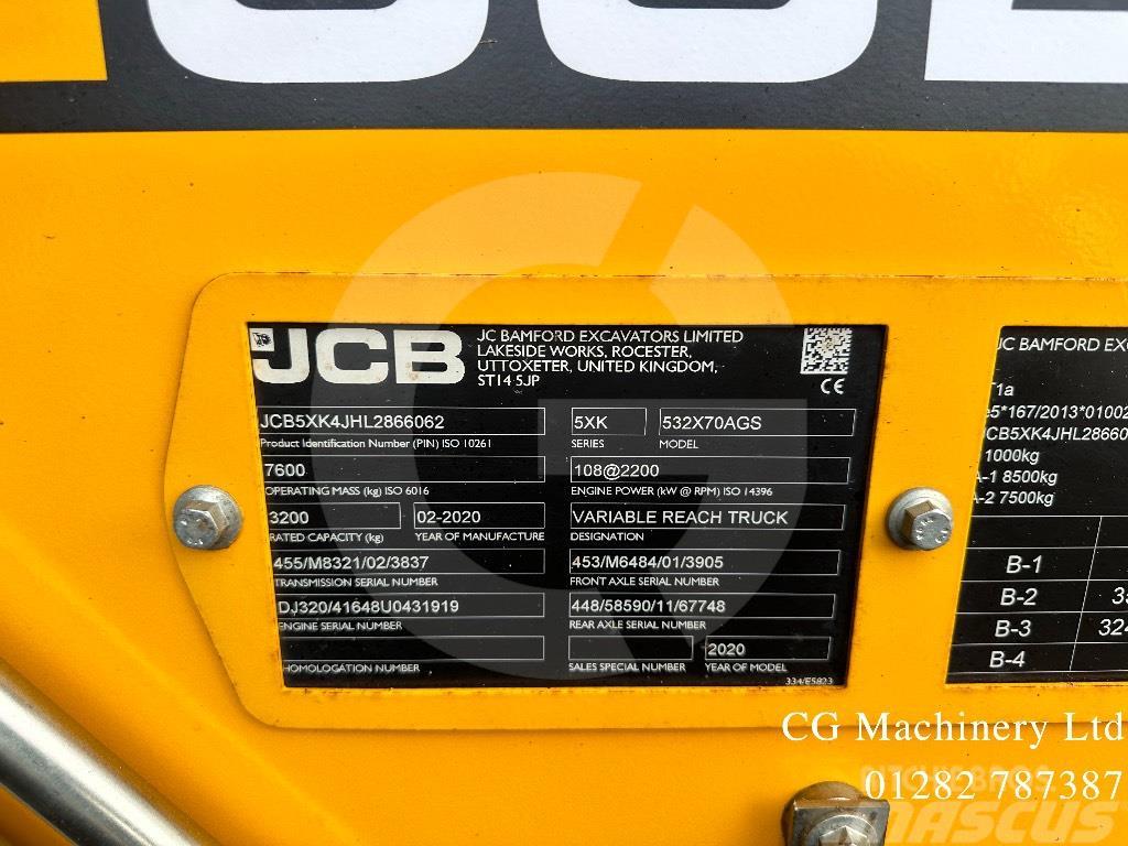 JCB 532-70 Agri Super Verreikers voor landbouw