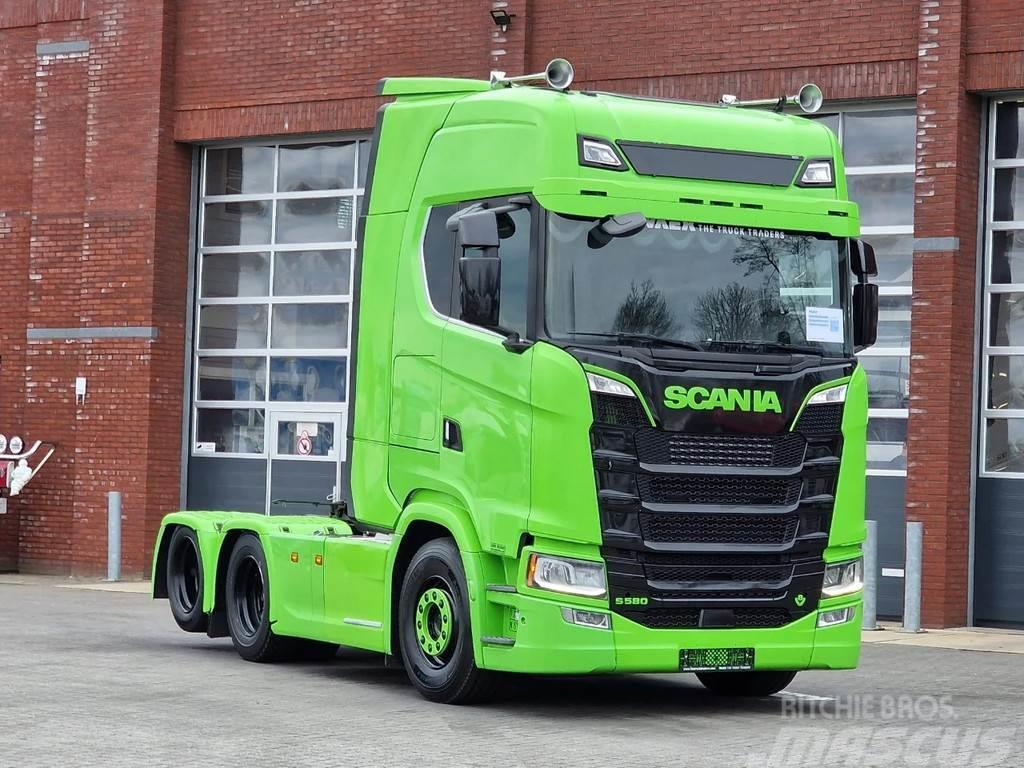 Scania S580 V8 NGS Highline 6x2 - Retarder - Full air - B Trekkers