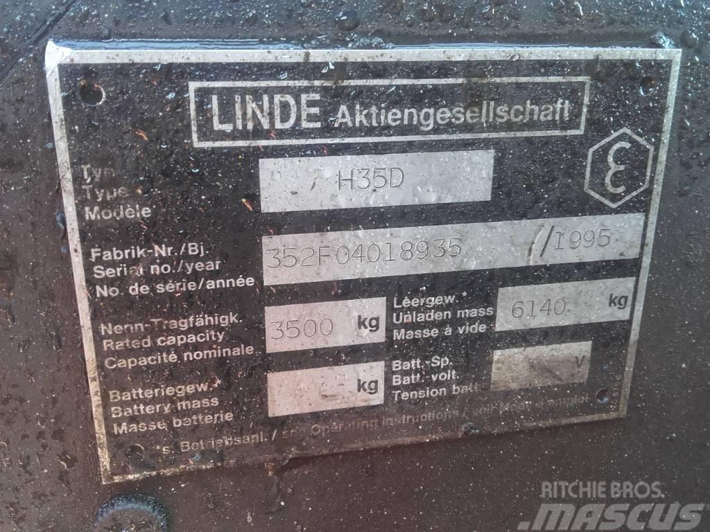 Linde H 35 D Diesel heftrucks