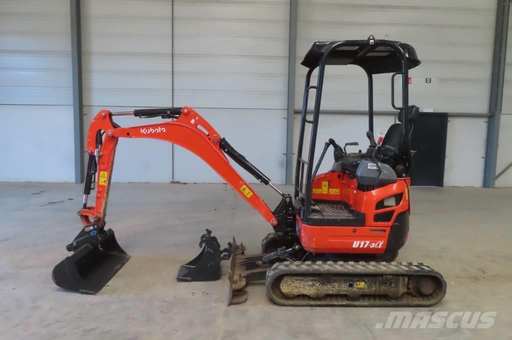 Kubota U 17-3 A Minigraafmachines < 7t
