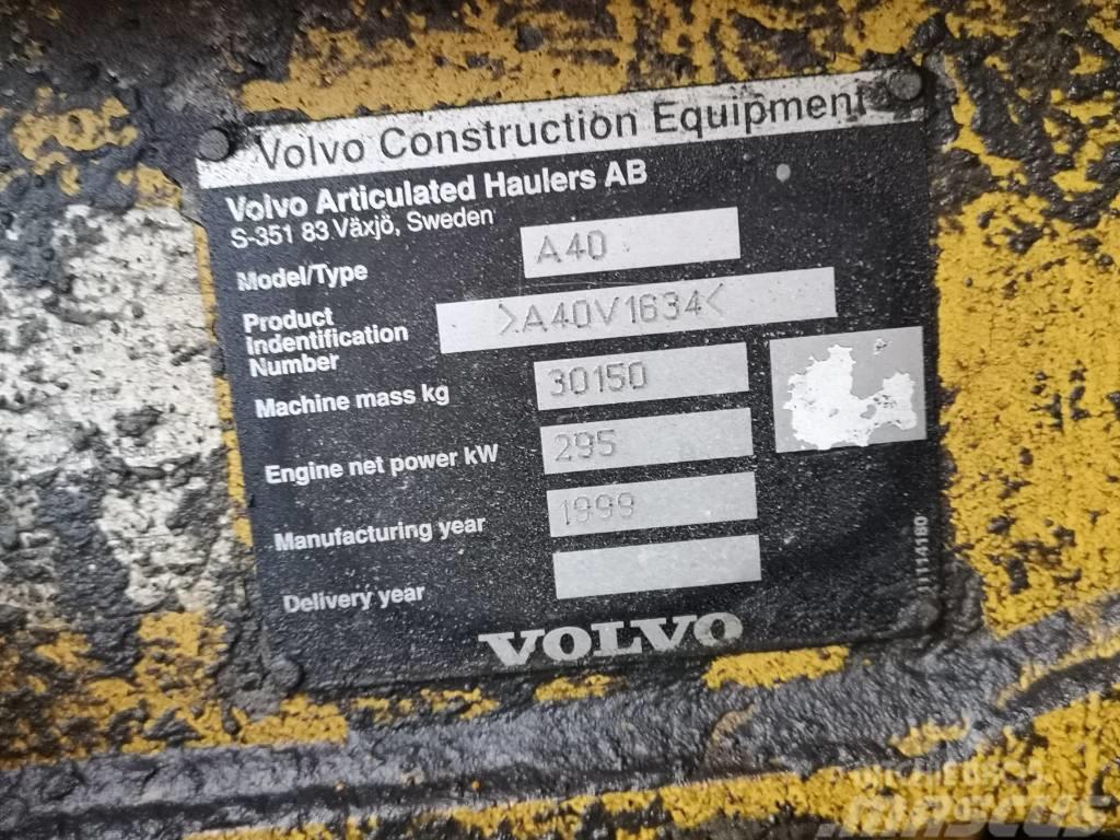 Volvo A 40 Knik dumptrucks