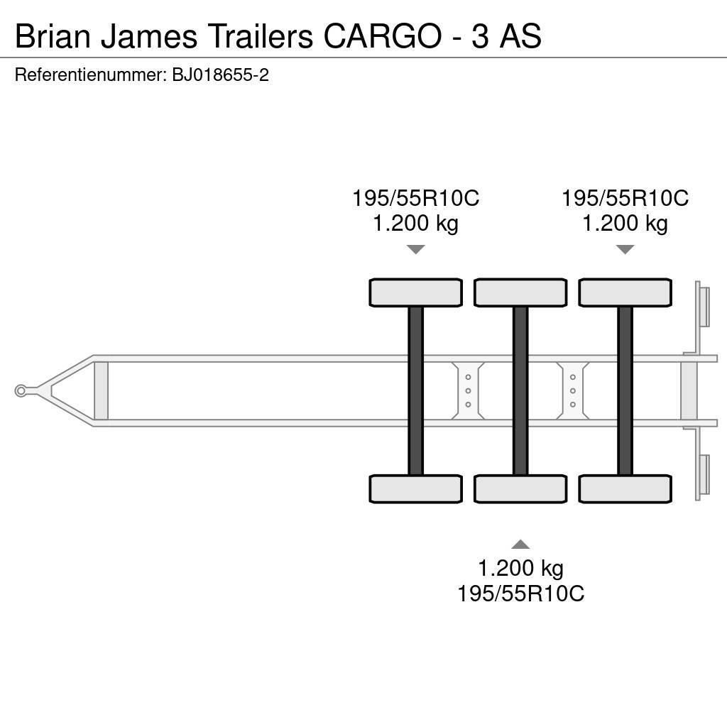 Brian James Trailers CARGO - 3 AS Oprijwagen