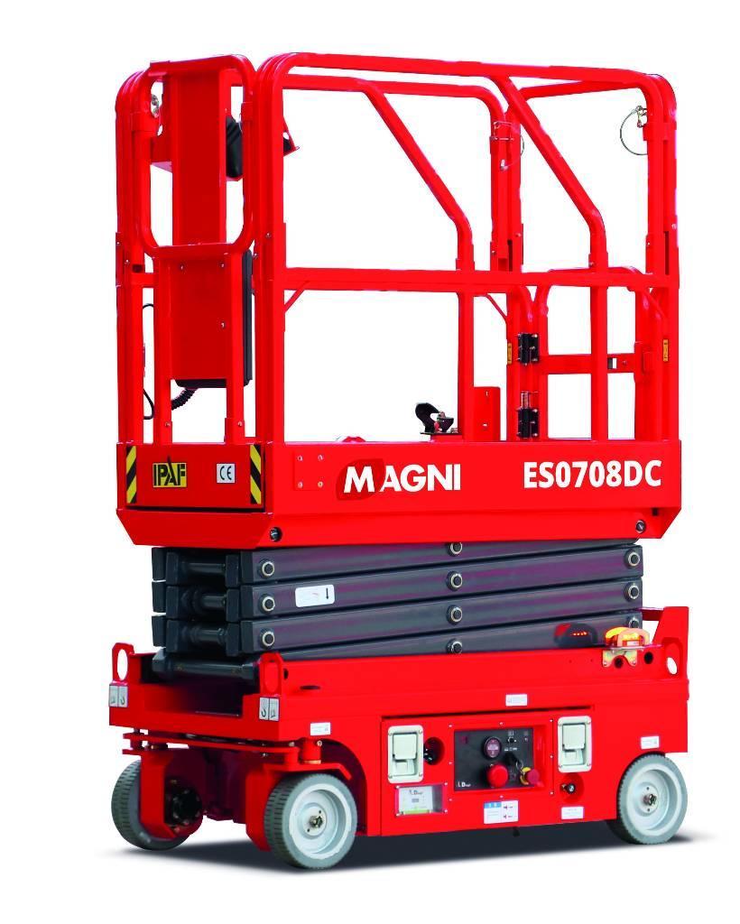Magni ES0708DC - 7,6 m, 230 kg, 2WD, 2WS Schaarhoogwerkers