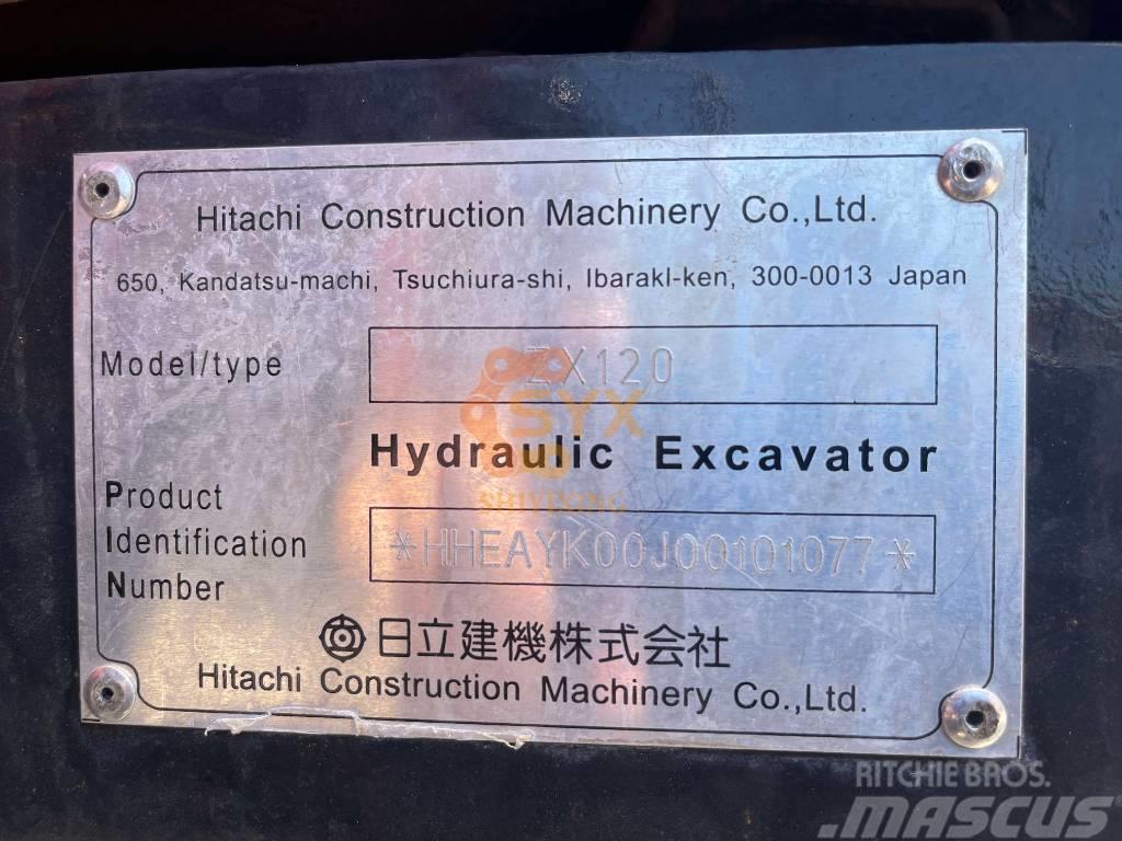 Hitachi ZX 120 Rupsgraafmachines