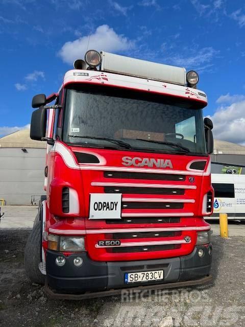Scania R500 Vrachtwagen met containersysteem