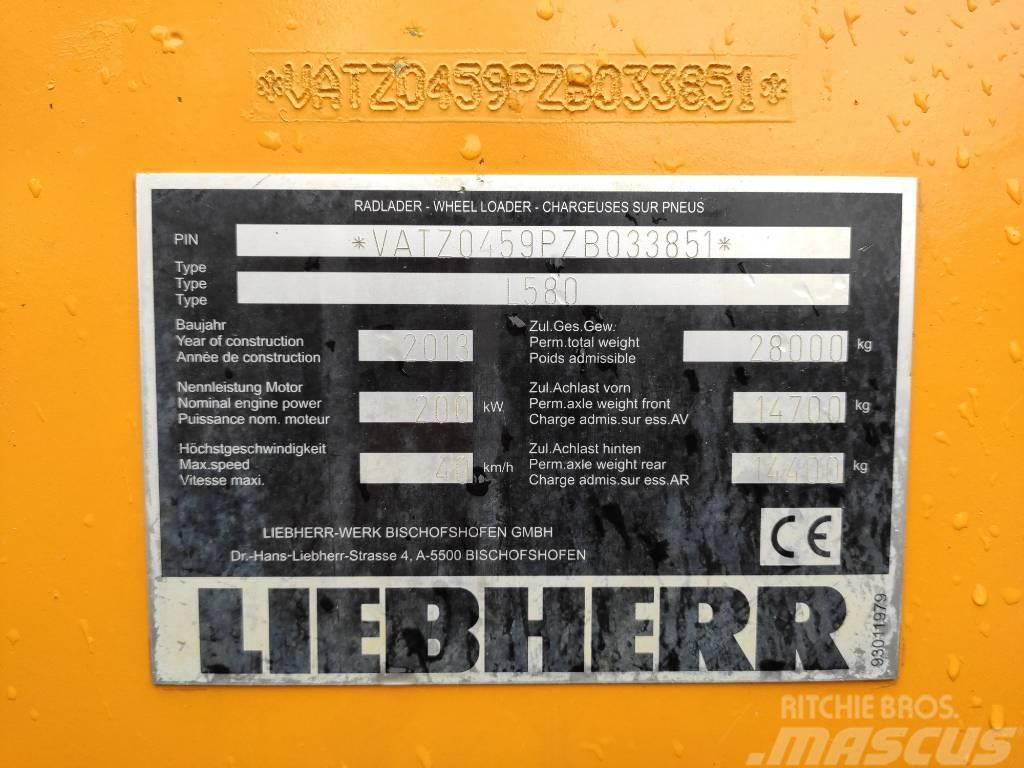 Liebherr L580 2plus2 Bj 2013' Wielladers