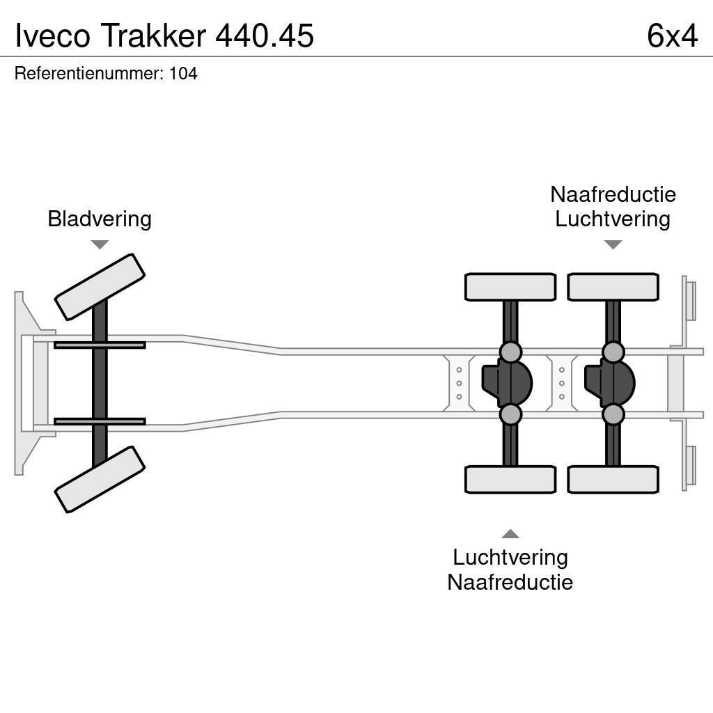 Iveco Trakker 440.45 Vrachtwagen met containersysteem