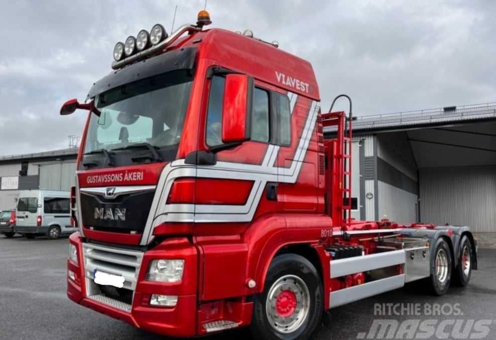 MAN TGS 26.500 Vrachtwagen met containersysteem