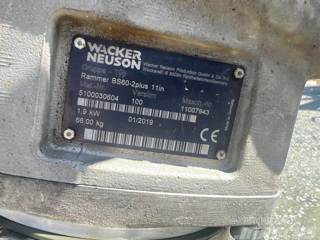 Wacker Neuson BS60-2plus 11in Stampers