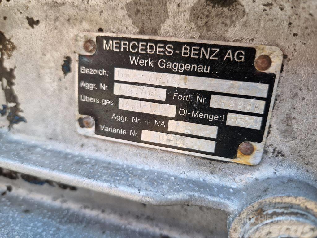 Mercedes-Benz ΣΑΣΜΑΝ   G 155 - 16/14,0 , ΜΗΧΑΝΙΚΟ ΛΕΒΙΕ Versnellingsbakken
