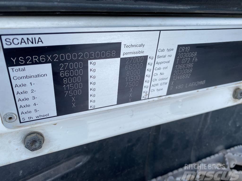 Scania R480 6x2 / RETARDER / HYDRAULICS Trekkers