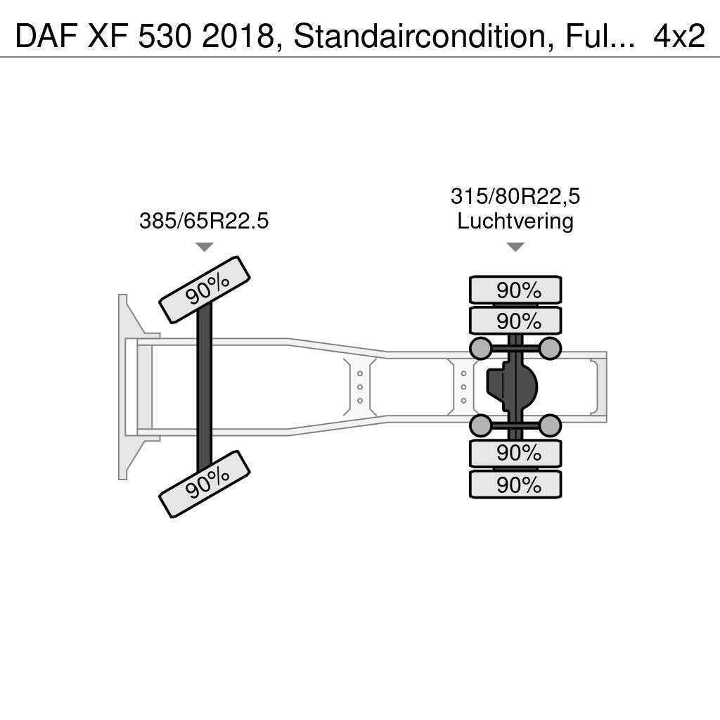 DAF XF 530 2018, Standaircondition, Full Options!! TOP Trekkers