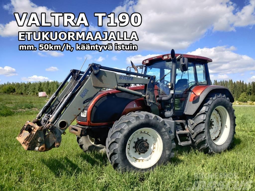 Valtra T190 HiTech etukuormaajalla - VIDEO Tractoren