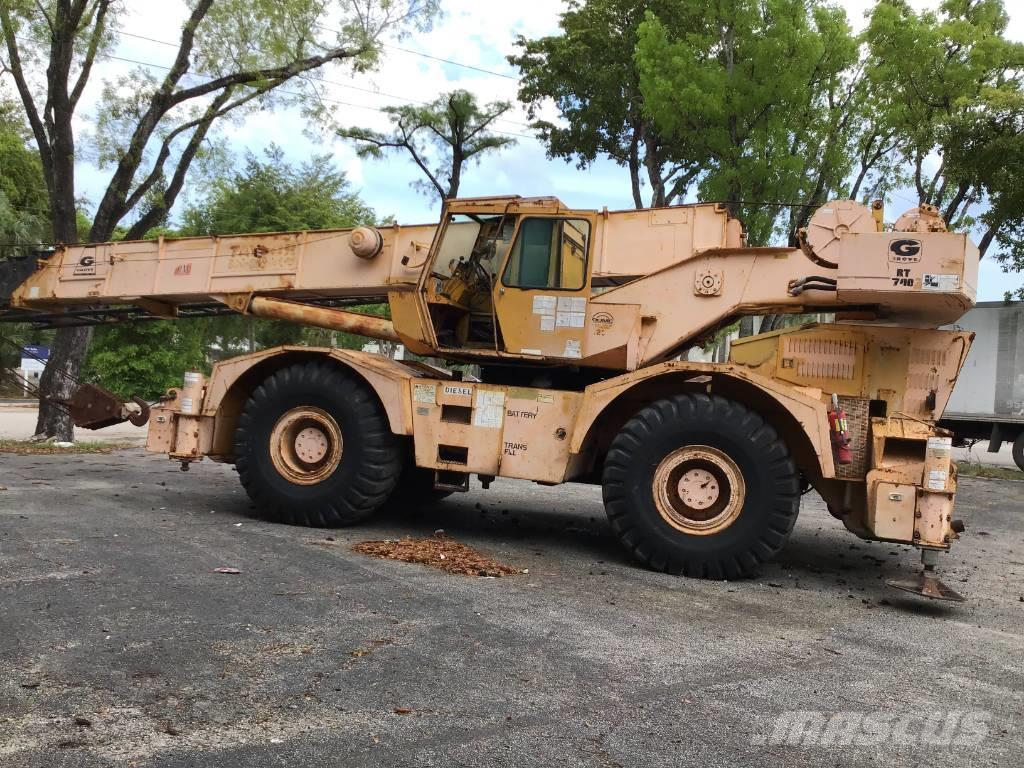 Grove RT 740 Ruwterrein kranen