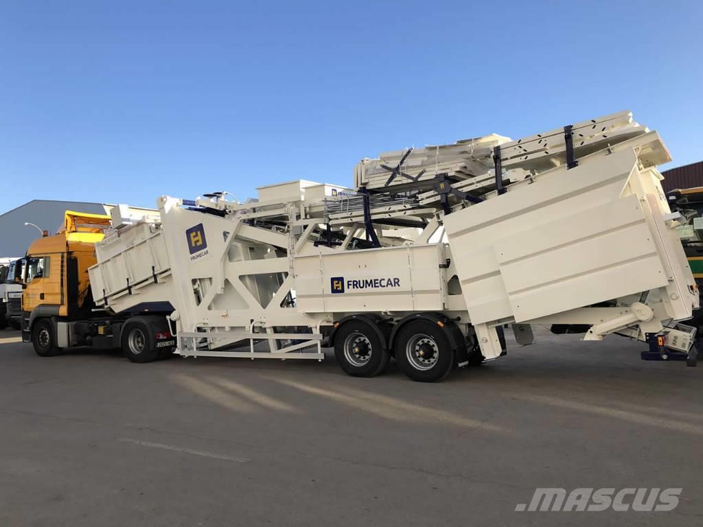Frumecar ECA - ultra mobiele betoncentrale 30 - 120 m³/uur Menginstallaties