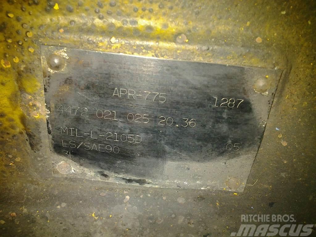 ZF APR-775 - Werklust WG 18 C - Axle Assen