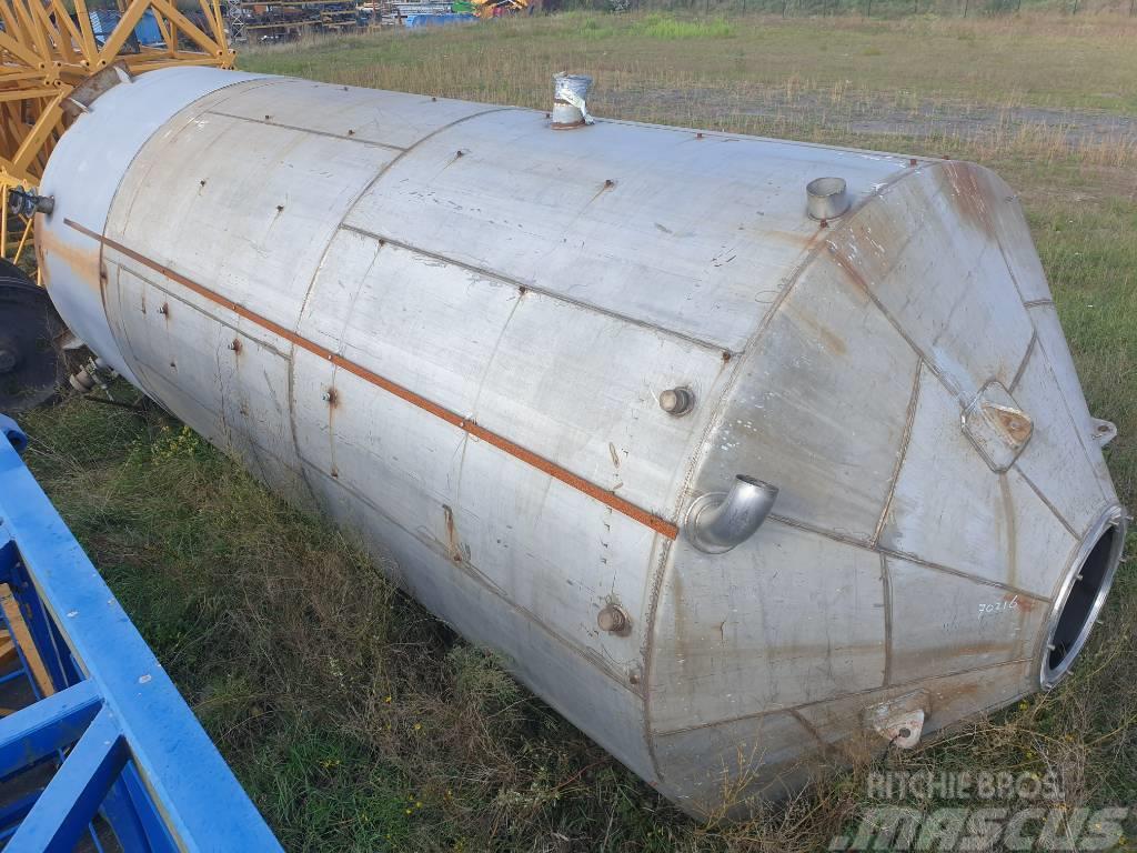  Stainless steel rvs silo tank ±7m x 3m Other components