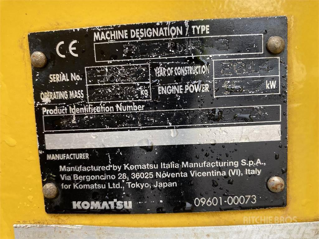 Komatsu PC22MR Wielgraafmachines