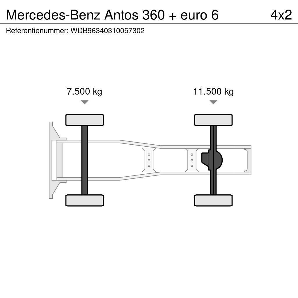 Mercedes-Benz Antos 360 + euro 6 Trekkers