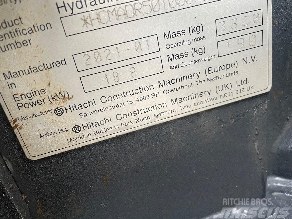 Hitachi ZX 33 U Minigraafmachines < 7t