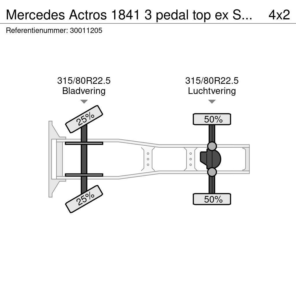 Mercedes-Benz Actros 1841 3 pedal top ex Supermarket Trekkers