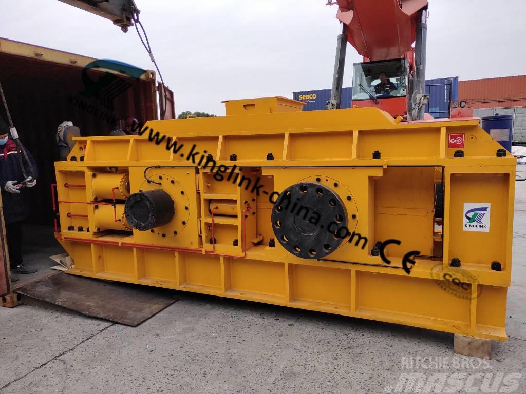 Kinglink KL-2PGS1500 Hydraulic Roller Crusher for Gold Ore Vergruizers