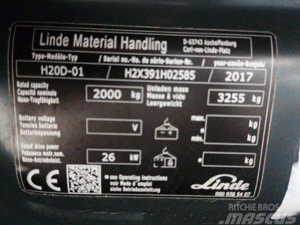 Linde H20D-01 Diesel heftrucks