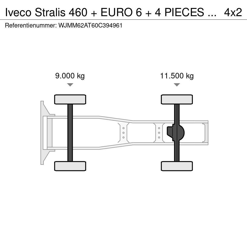 Iveco Stralis 460 + EURO 6 + 4 PIECES IN STOCK Trekkers